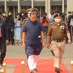 Honble. CM Himanta Biswa Sarma visited Assam Police HQ
